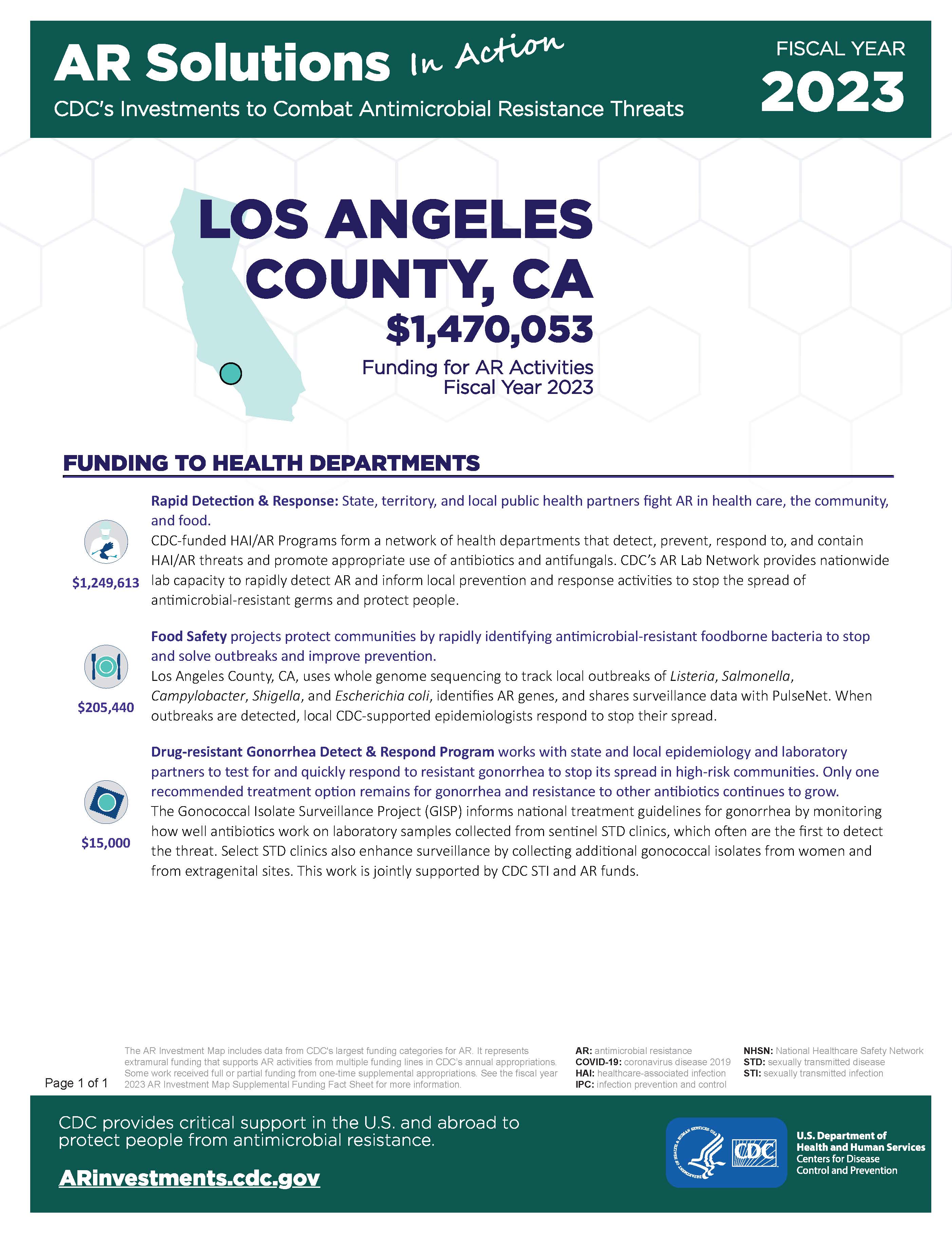 View Factsheet for Los Angeles County, CA